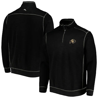 Veste à demi-fermeture éclair Tommy Bahama Colorado Buffaloes Sport Tobago Bay pour homme