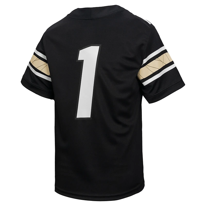 Preschool Nike #1 Black Colorado Buffaloes Throwback Untouchable Football Jersey
