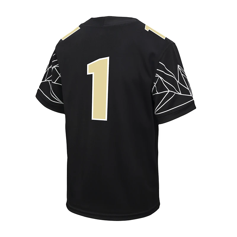 Preschool Nike #1 Black Colorado Buffaloes Untouchable Football Jersey