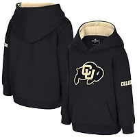 Toddler Colosseum  Black Colorado Buffaloes Big Logo Volume Fleece Pullover Hoodie