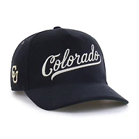 Casquette ajustable unisexe en velours côtelé Golden Age des Colorado Buffaloes, collection '47 Black