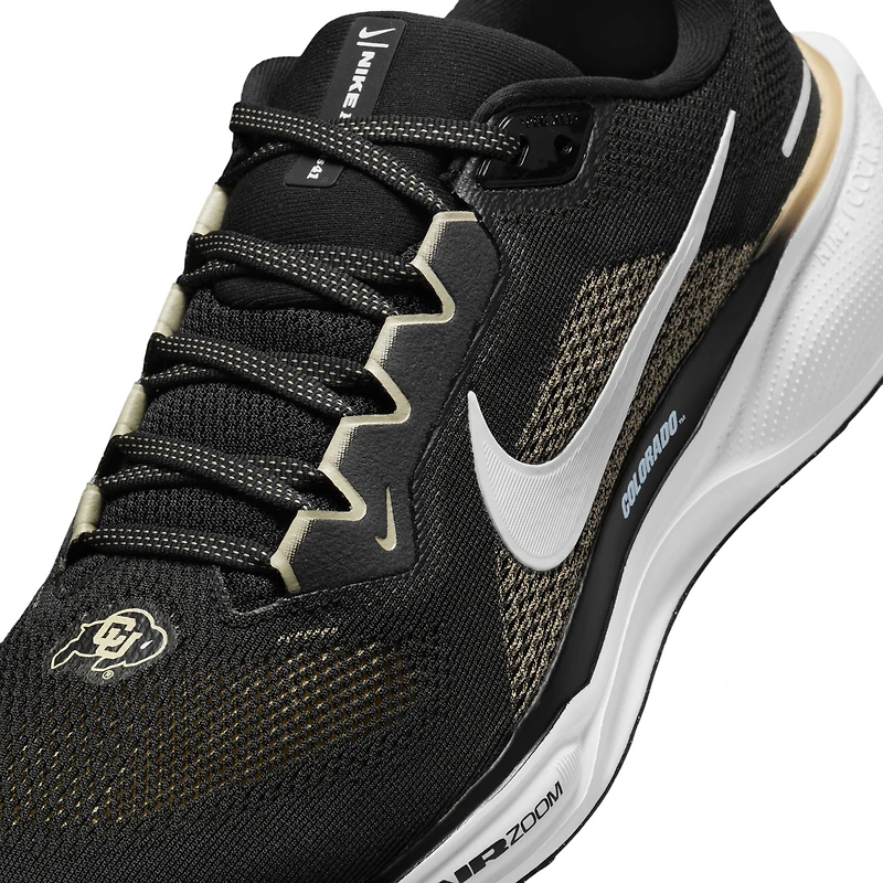 Chaussures de course unisexes Nike Zoom Pegasus 41 Colorado Buffaloes noires