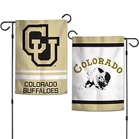 WinCraft Colorado Buffaloes Drapeau de jardin double face College Vault 30,5 x 45,7 cm