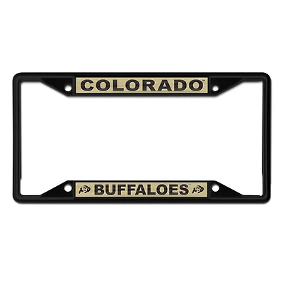 WinCraft Colorado Buffaloes Cadre de plaque d'immatriculation couleur chrome
