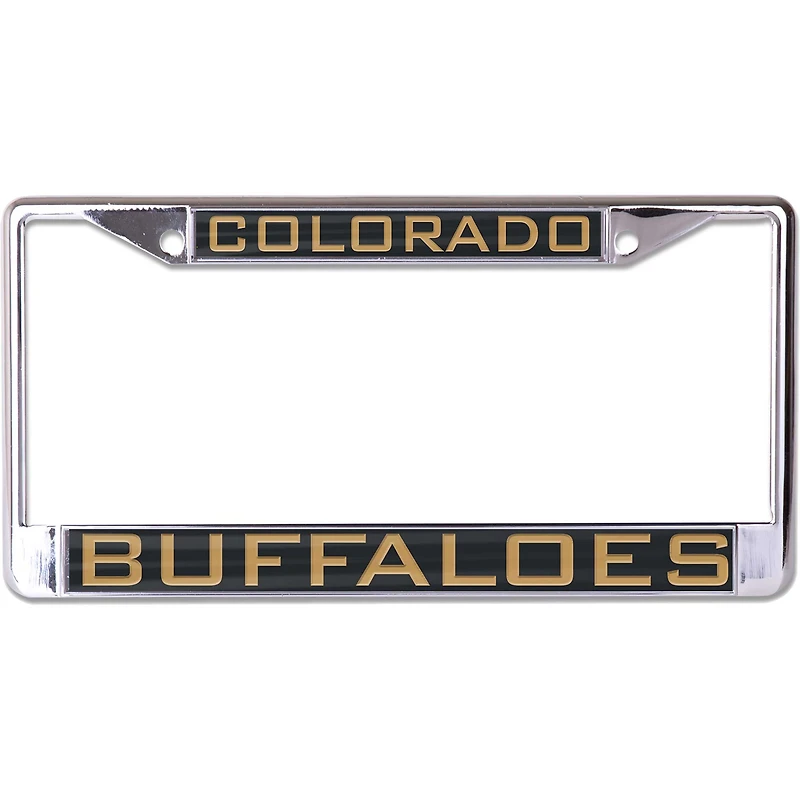 WinCraft Colorado Buffaloes Logo principal MVP Cadre de plaque d'immatriculation en métal
