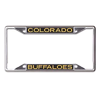 Cadre de plaque d'immatriculation en métal imprimé WinCraft Colorado Buffaloes