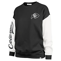 Sweat-shirt à enfiler Andie Double Header Rise '47 Black Colorado Buffaloes pour femme