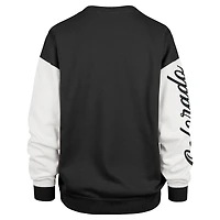 Sweat-shirt à enfiler Andie Double Header Rise '47 Black Colorado Buffaloes pour femme