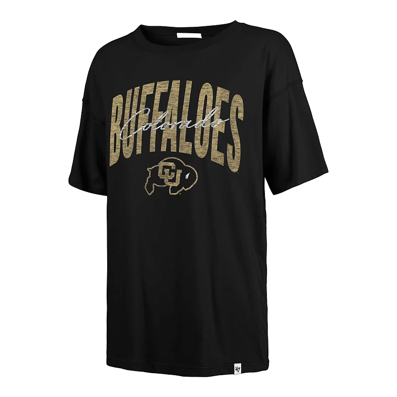 Women's '47  Black Colorado Buffaloes Muse Sadie T-Shirt