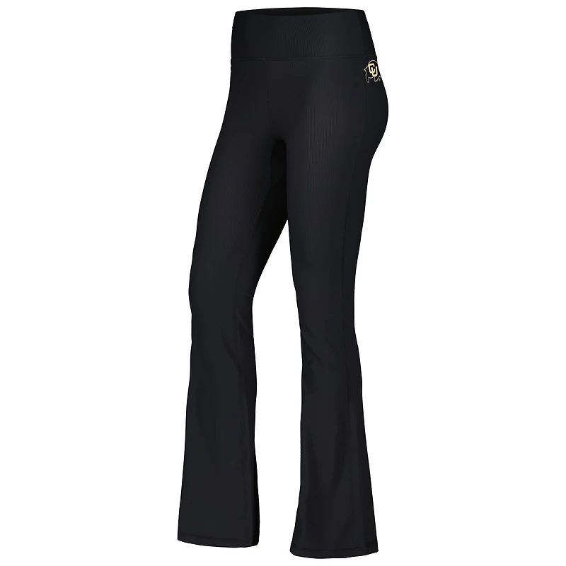 Women's Black Colorado Buffaloes Regal Flare Pants