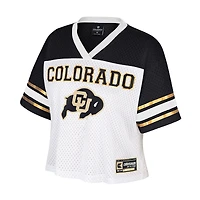 Maillot de football court blanc Colosseum pour femme Colorado Buffaloes Treasure