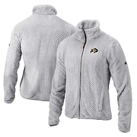 Women's Columbia Gray Colorado Buffaloes Fire Side II Full-Zip Jacket