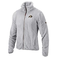 Women's Columbia Gray Colorado Buffaloes Fire Side II Full-Zip Jacket