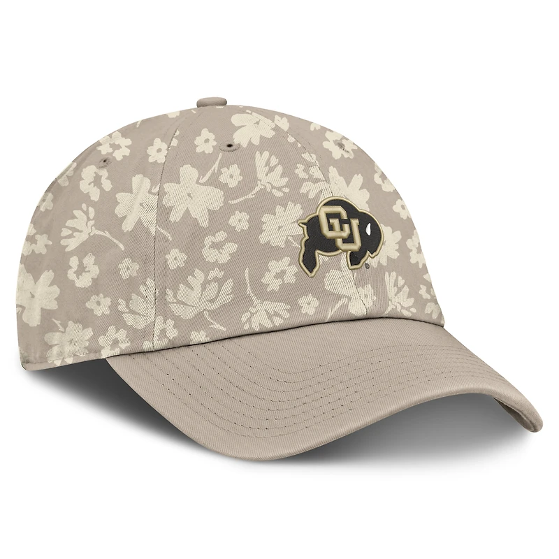 Women's Fanatics Stone Colorado Buffaloes Blossom Adjustable Hat
