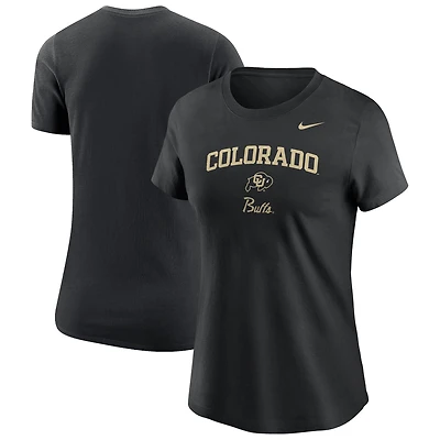 Women's Nike Black Colorado Buffaloes Primary T-Shirt