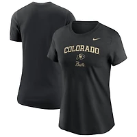 Women's Nike Black Colorado Buffaloes Primary T-Shirt