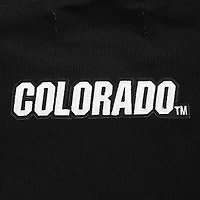 Sweat-shirt court à enfiler Pro Standard pour femme Colorado Buffaloes Pearl Black
