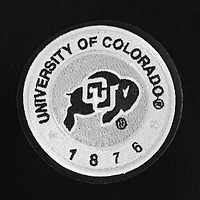 Women's Pro Standard  Black Colorado Buffaloes Pearl Cropped Pullover Sweatshirt