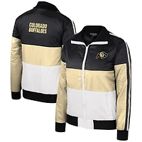 Women's The Wild Collective  Gold Colorado Buffaloes Color-Block Puffer Full-Zip Jacket