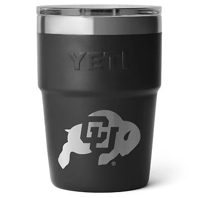 YETI Colorado Buffaloes 16oz. Rambler Stackable Cup with Magslider Lid