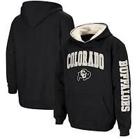Chandail à capuchon Colosseum Colorado Buffaloes 2-Hit Team noir pour jeune