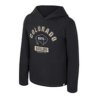 Youth Colosseum  Black Colorado Buffaloes Simoleans Washed Hoodie