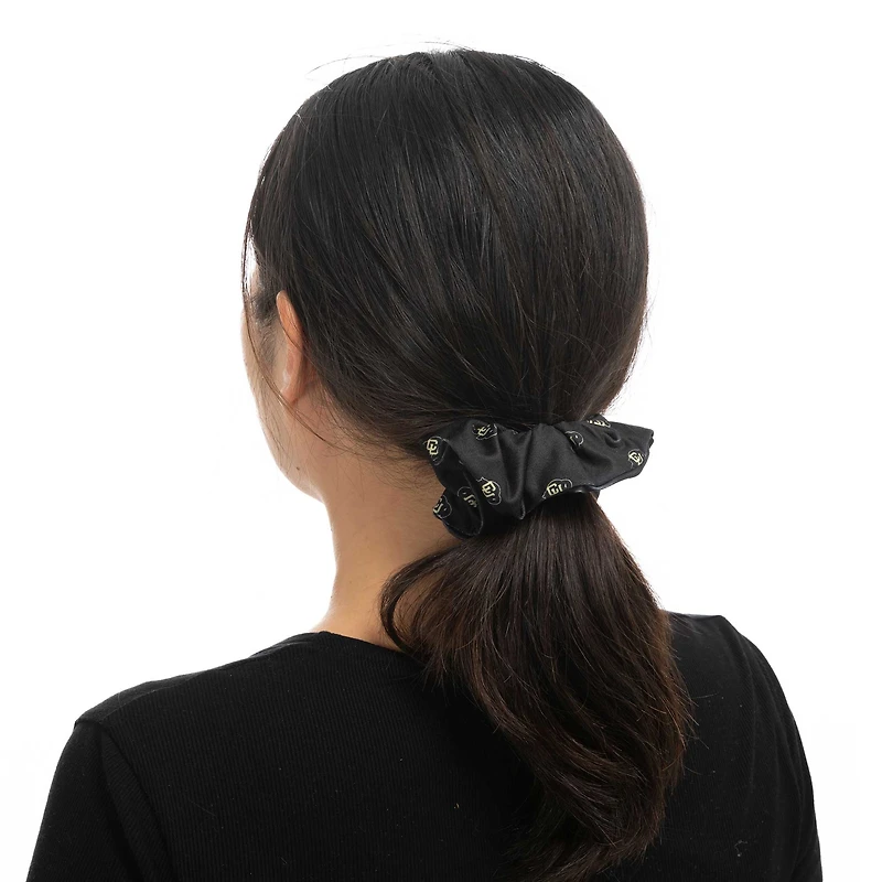 ZooZatz  Black Colorado Buffaloes Scrunchie