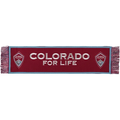 Bannière d'écharpe Heritage 30,5'' x 8'' Colorado Rapids