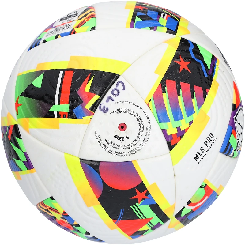 Colorado Rapids Match-Used Soccer Ball from the MLS Season