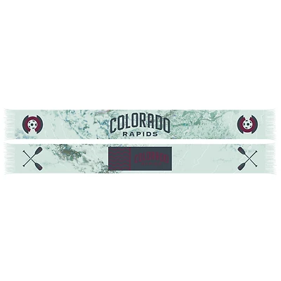 Écharpe à crochet en jersey vert Colorado Rapids 2025
