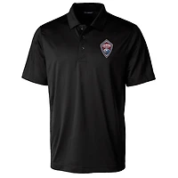Polo recyclé texturé extensible et écologique pour homme Cutter & Buck Colorado Rapids Prospect noir