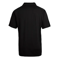 Men's Cutter & Buck  Black Colorado Rapids Prospect Eco Textured Stretch Recycled Polo