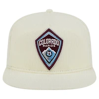 Men's New Era  Cream Colorado Rapids 2025 Kickoff Snapback Golfer Hat
