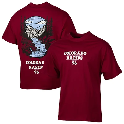 Men's Sport Design Sweden  Burgundy Colorado Rapids Hometown T-Shirt