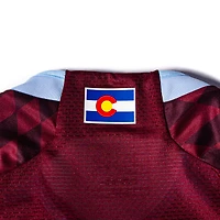 Men's adidas  Burgundy Colorado Rapids 2024 One Flag Kit Authentic Jersey