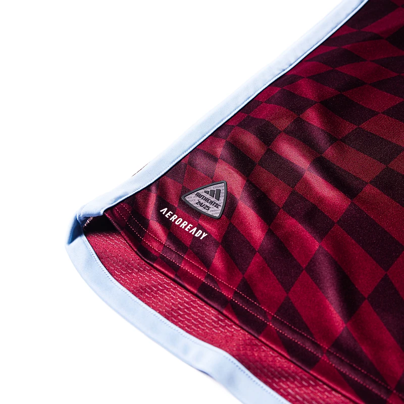 Men's adidas  Burgundy Colorado Rapids 2024 One Flag Kit Authentic Jersey