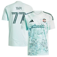 Maillot réplique adidas Darren Yapi vert Colorado Rapids 2025 Headwaters pour homme