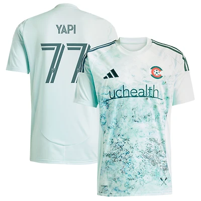 Maillot réplique adidas Darren Yapi vert Colorado Rapids 2025 Headwaters pour homme