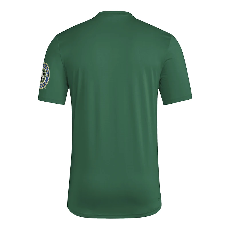 T-shirt adidas vert Colorado Rapids 2025 Archive Collection pour homme
