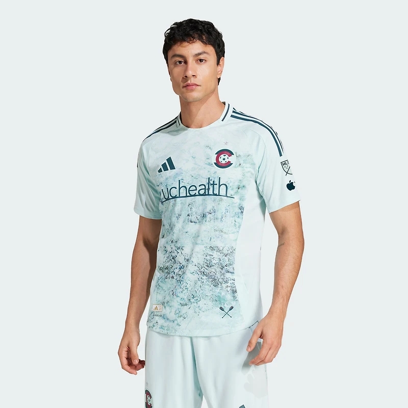 Maillot authentique adidas Colorado Rapids 2025 Headwaters pour homme, vert