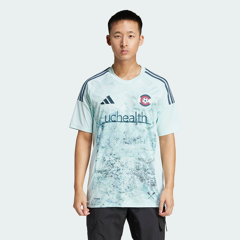 Maillot réplique adidas Colorado Rapids 2025 Headwaters vert pour homme