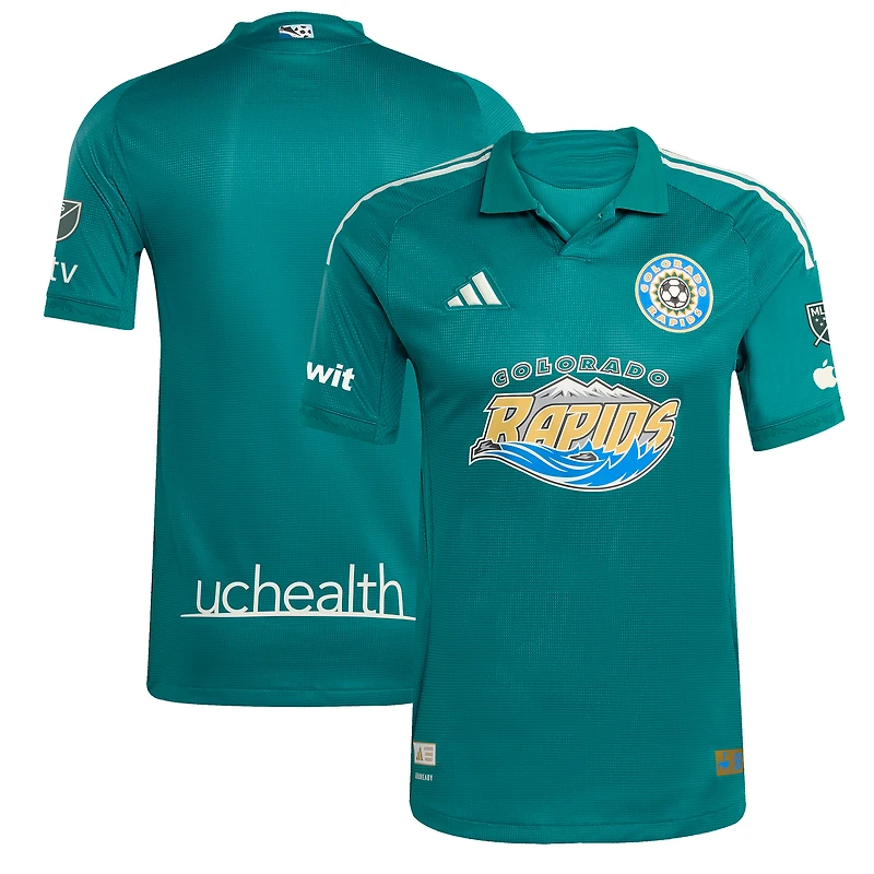 Men's adidas Green Colorado Rapids 2025 Third Authentic Jersey