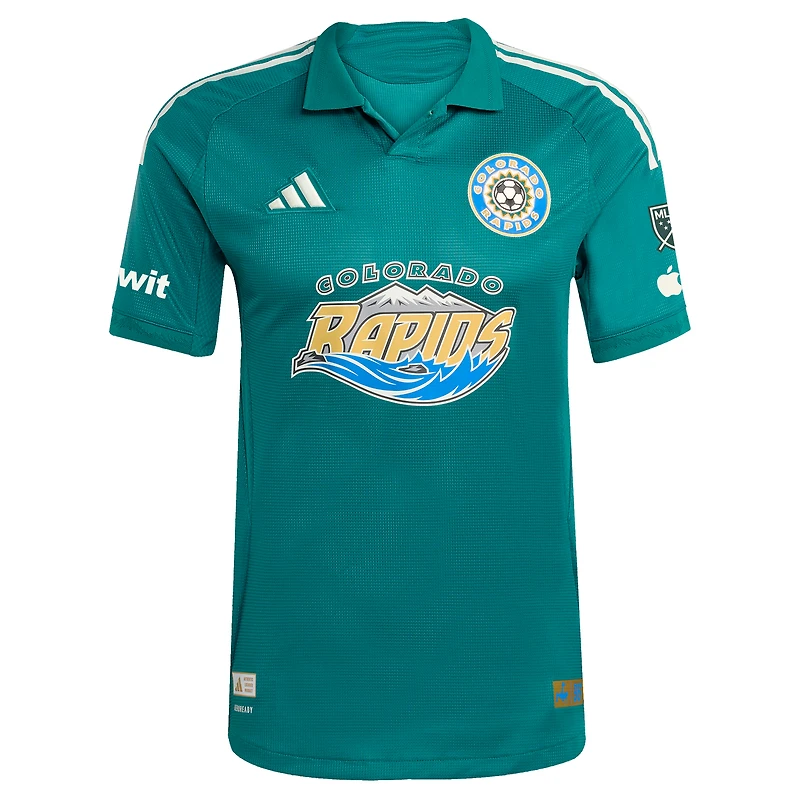 Men's adidas Green Colorado Rapids 2025 Third Authentic Jersey