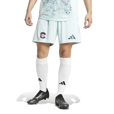Short adidas Colorado Rapids Away 2025 Authentic pour homme vert
