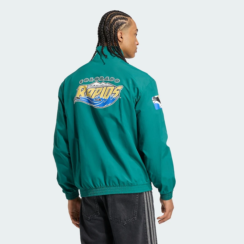 Men's adidas Originals Green Colorado Rapids 2025 Archive Collection Anthem Full-Zip Jacket