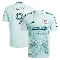 Men's adidas Rafael Navarro Green Colorado Rapids 2025 Headwaters Authentic Player Jersey