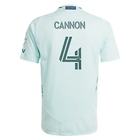 Maillot de joueur authentique adidas Reggie Cannon pour homme Colorado Rapids 2025 Headwaters Green