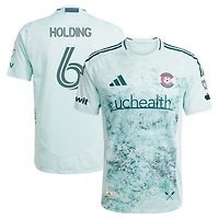 Men's adidas Rob Holding Green Colorado Rapids 2025 Headwaters On-Field Authentic Jersey