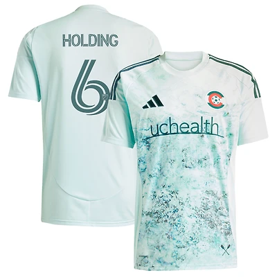 Maillot réplique adidas Rob Holding vert Colorado Rapids 2025 Headwaters pour homme