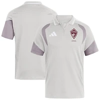 Polo de compétition Tiro Colorado Rapids 2026 adidas pour hommes, argent